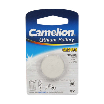 Camelion CR2450 3V Lithium Coin Cell Battery 1pack