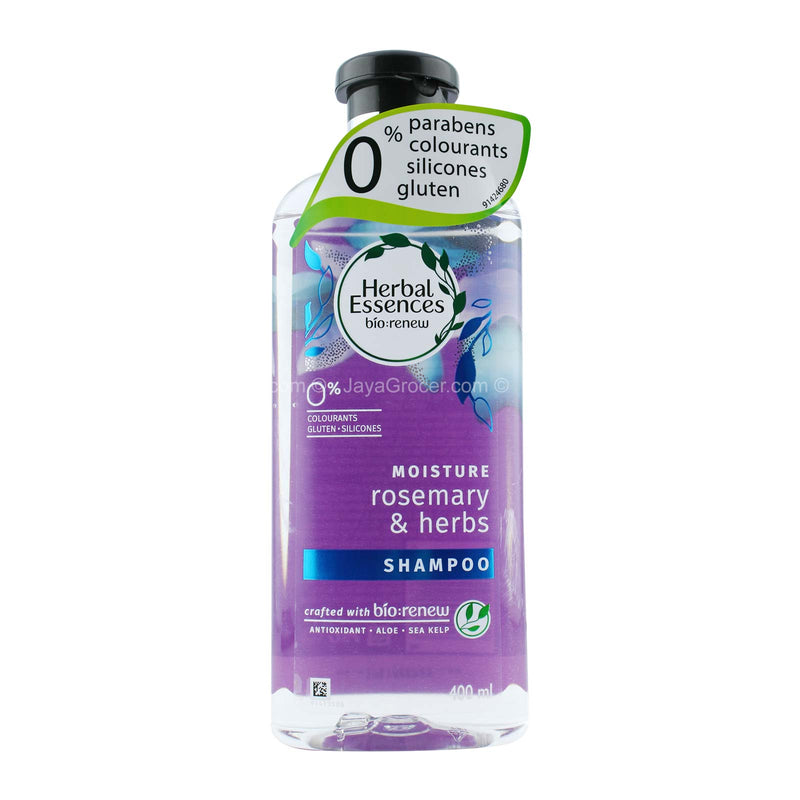 Shampoo Herbal Essences Moisture Rosemary & Herbs 400 ml