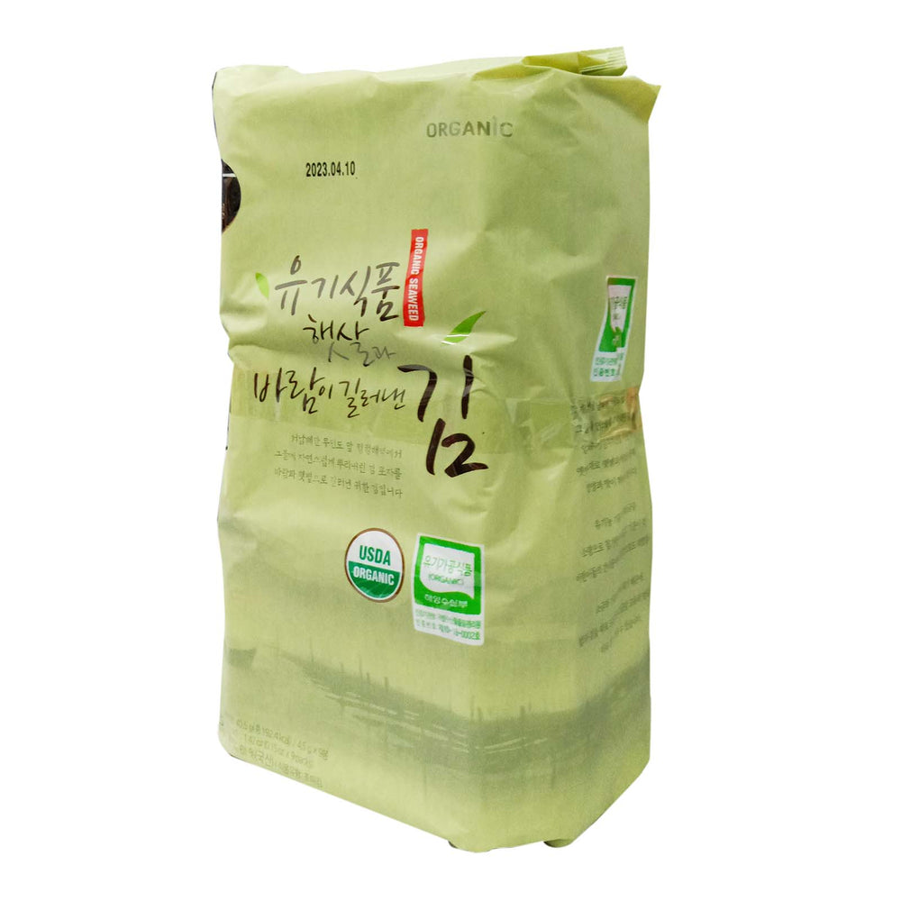 Manjun Organic Seaweed Snack 4.5g x 9