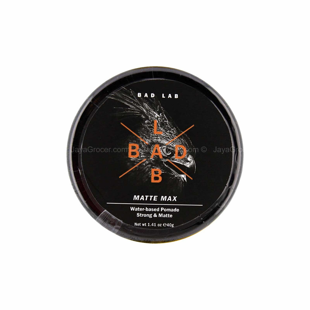 Bad Lab Water Based Pomade (Strong & Matt) 40g