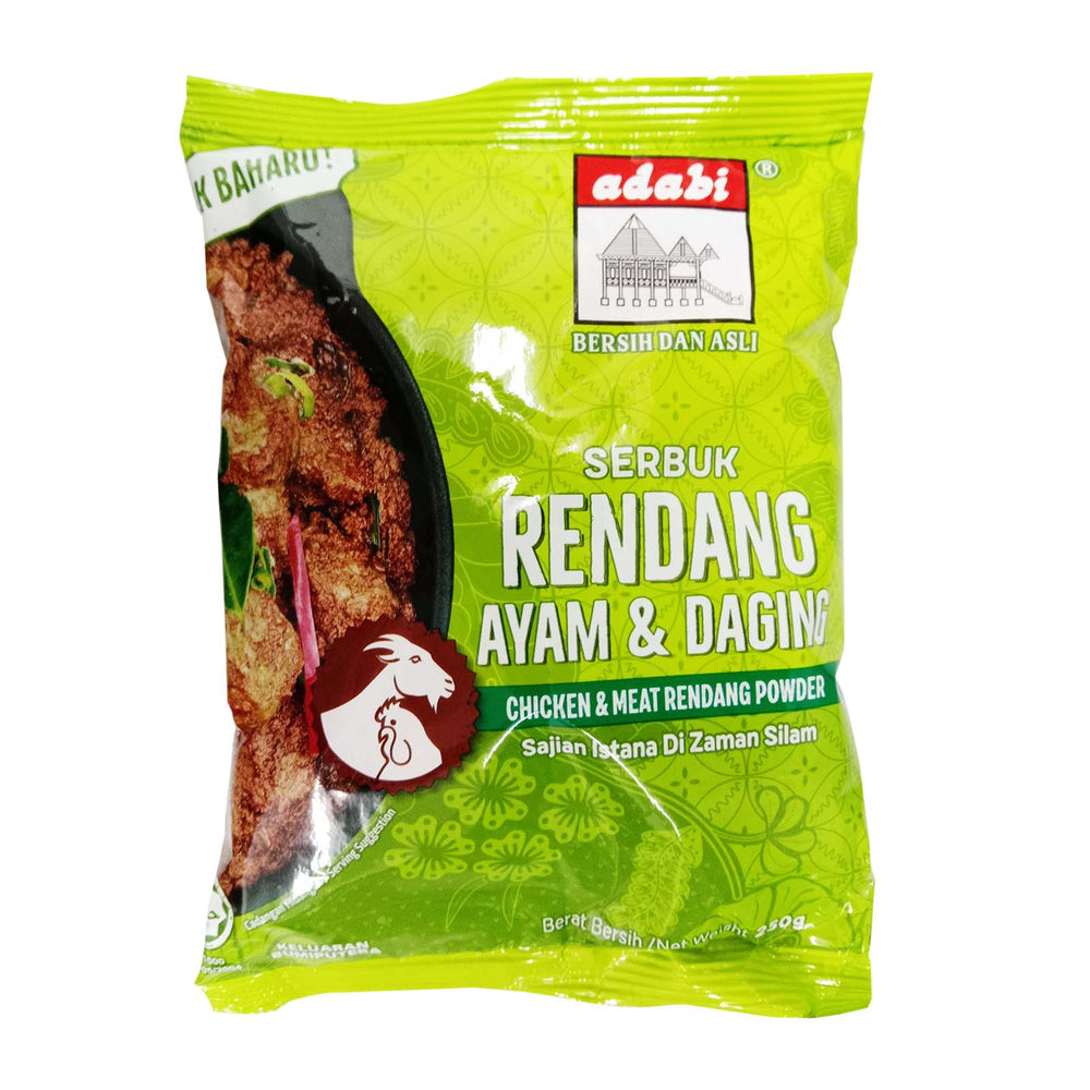 Adabi Chicken and Meat Rendang Powder 250g