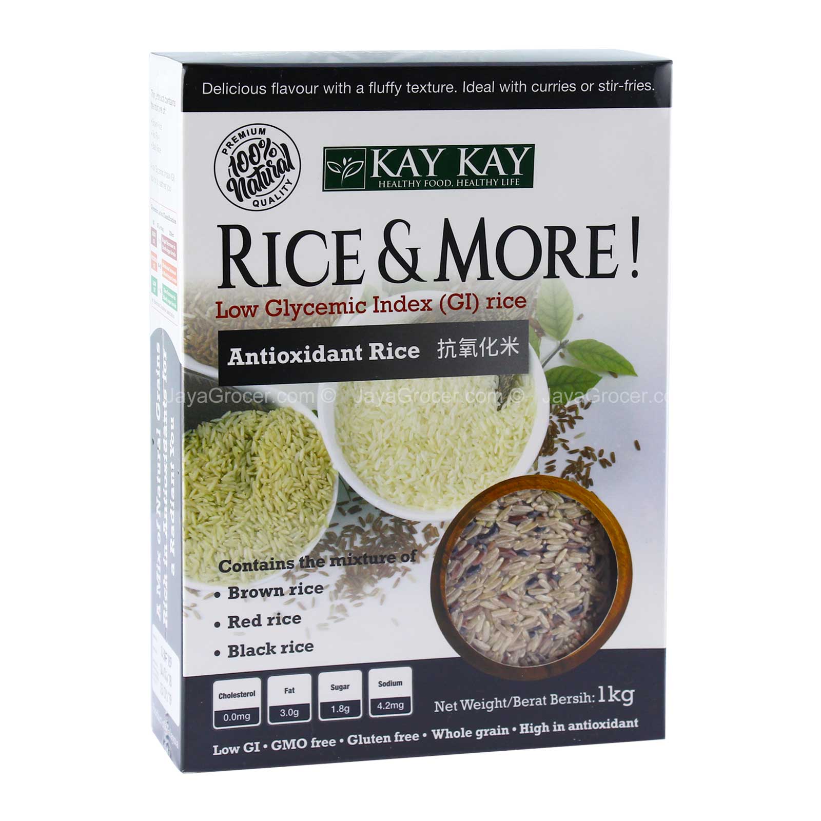 RICE & MORE ANTIOXIDANT RICE BLACK 1KG