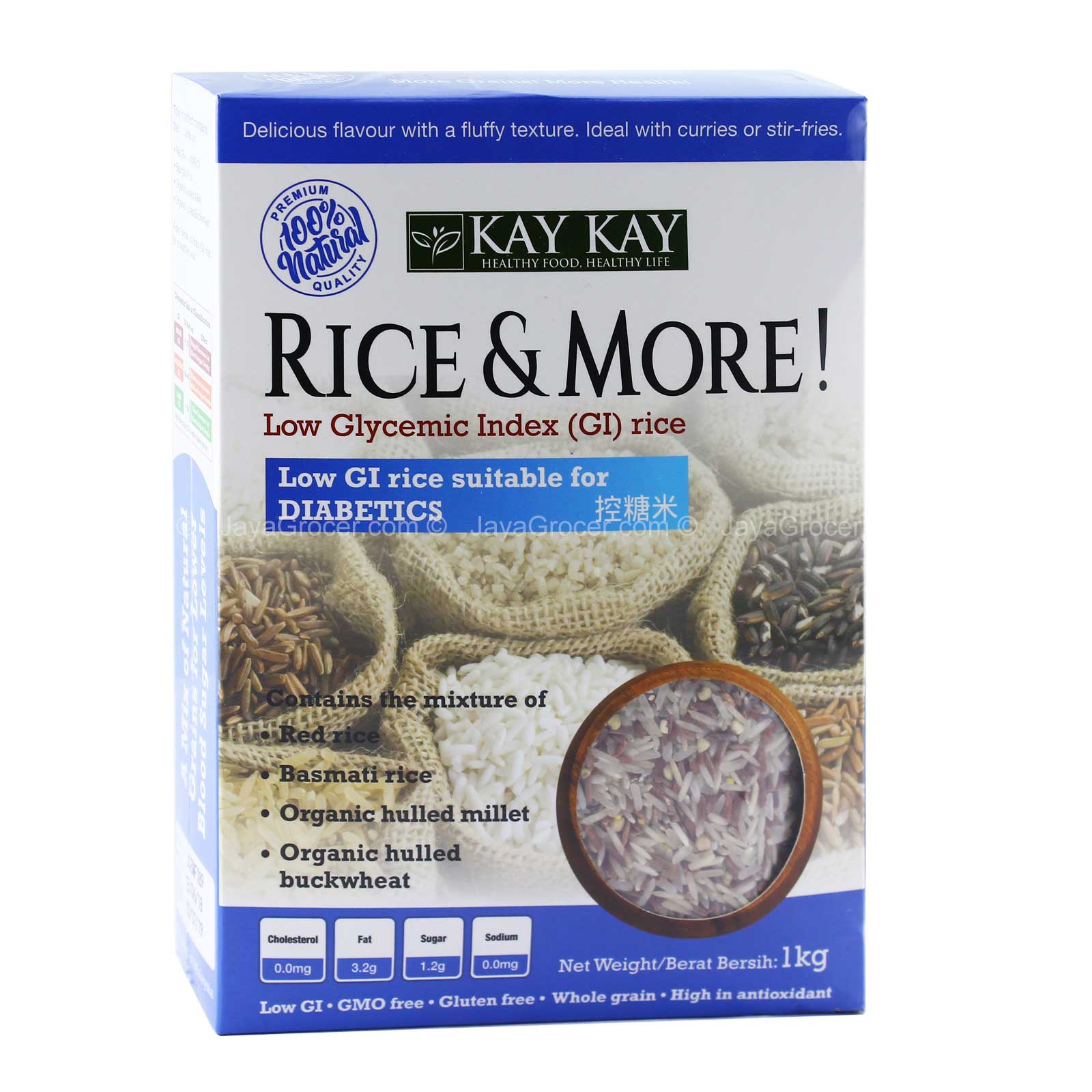 Kay Kay Rice & More Rice for Diabetics 1kg