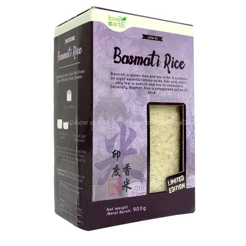 Love Earth Low Gi Basmati Rice 900g