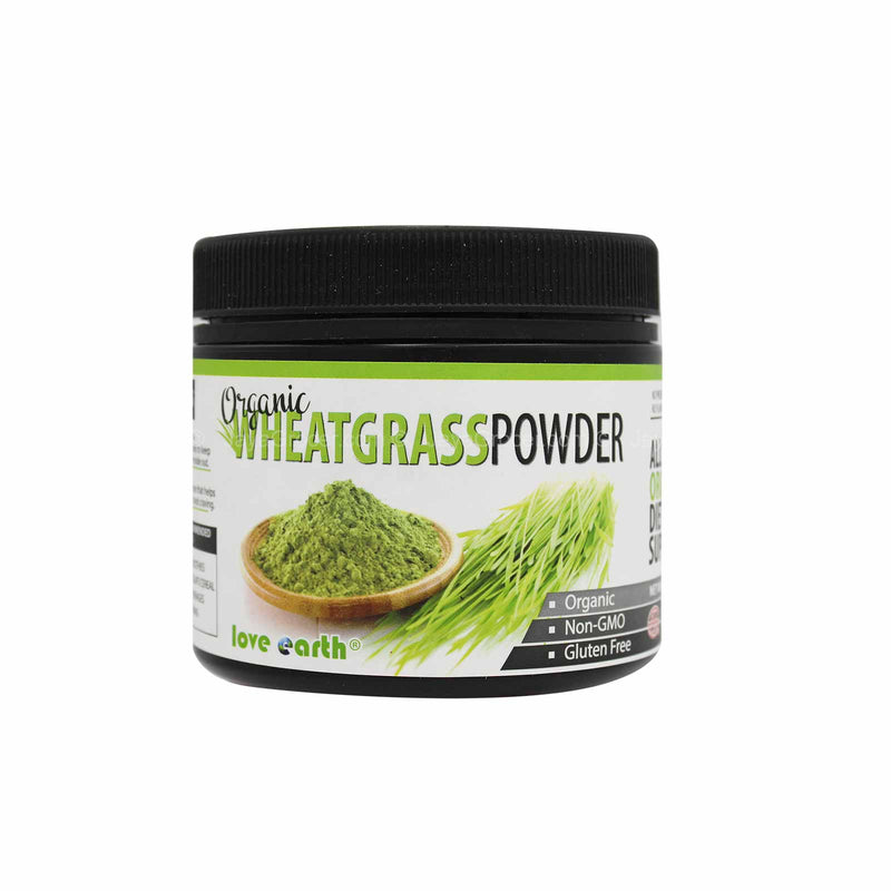 love earth orgn wheatgrass powder 185g