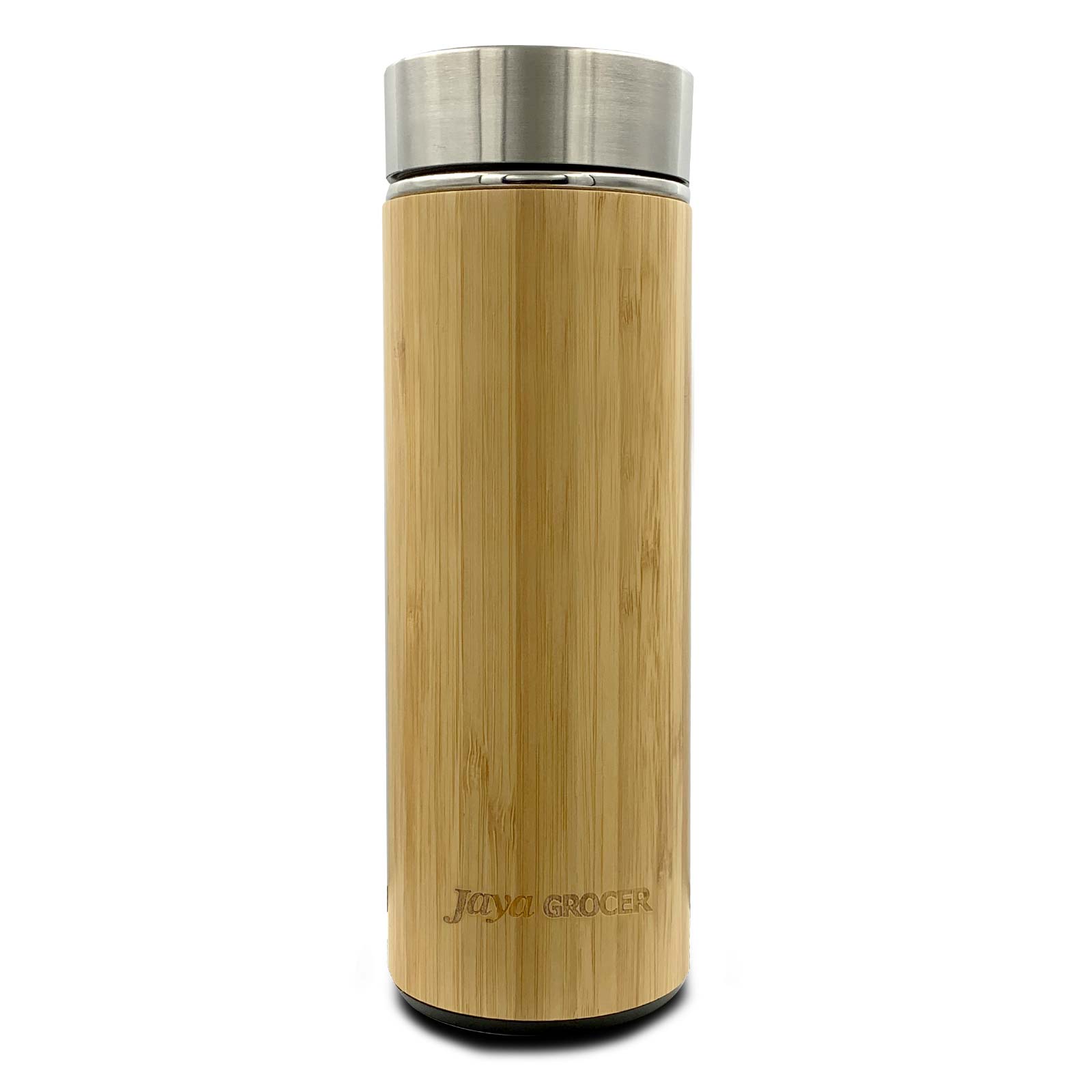 Jaya Grocer Bamboo Stainless Steel Tumbler 1unit