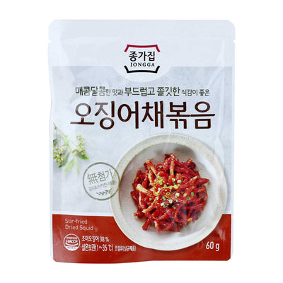 Jongga Stir-Fried Dried Squid 60g