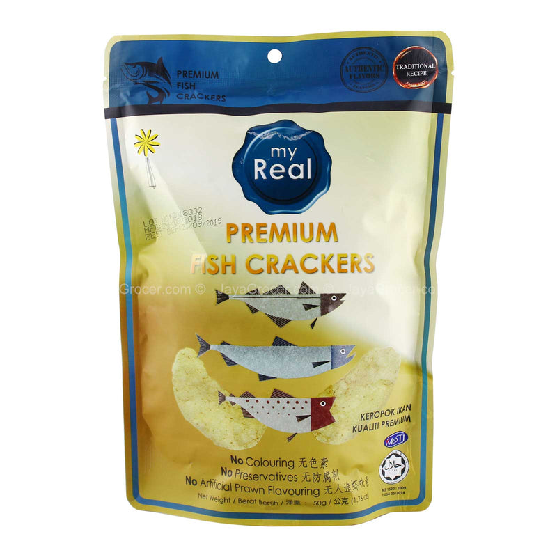 My Real Premium Fish Crackers 50g