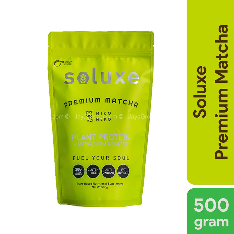 Soluxe Premium Matcha (Vegan) 500g