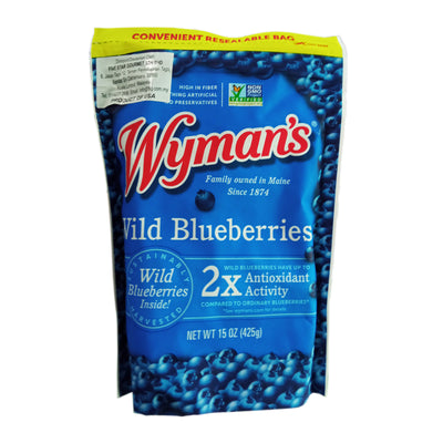 Wymans Wild Blueberries 425g