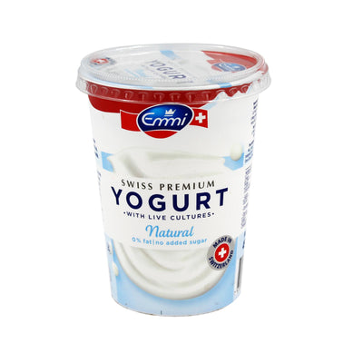 Emmi Swiss Natural Yogurt 0% Fat 450g