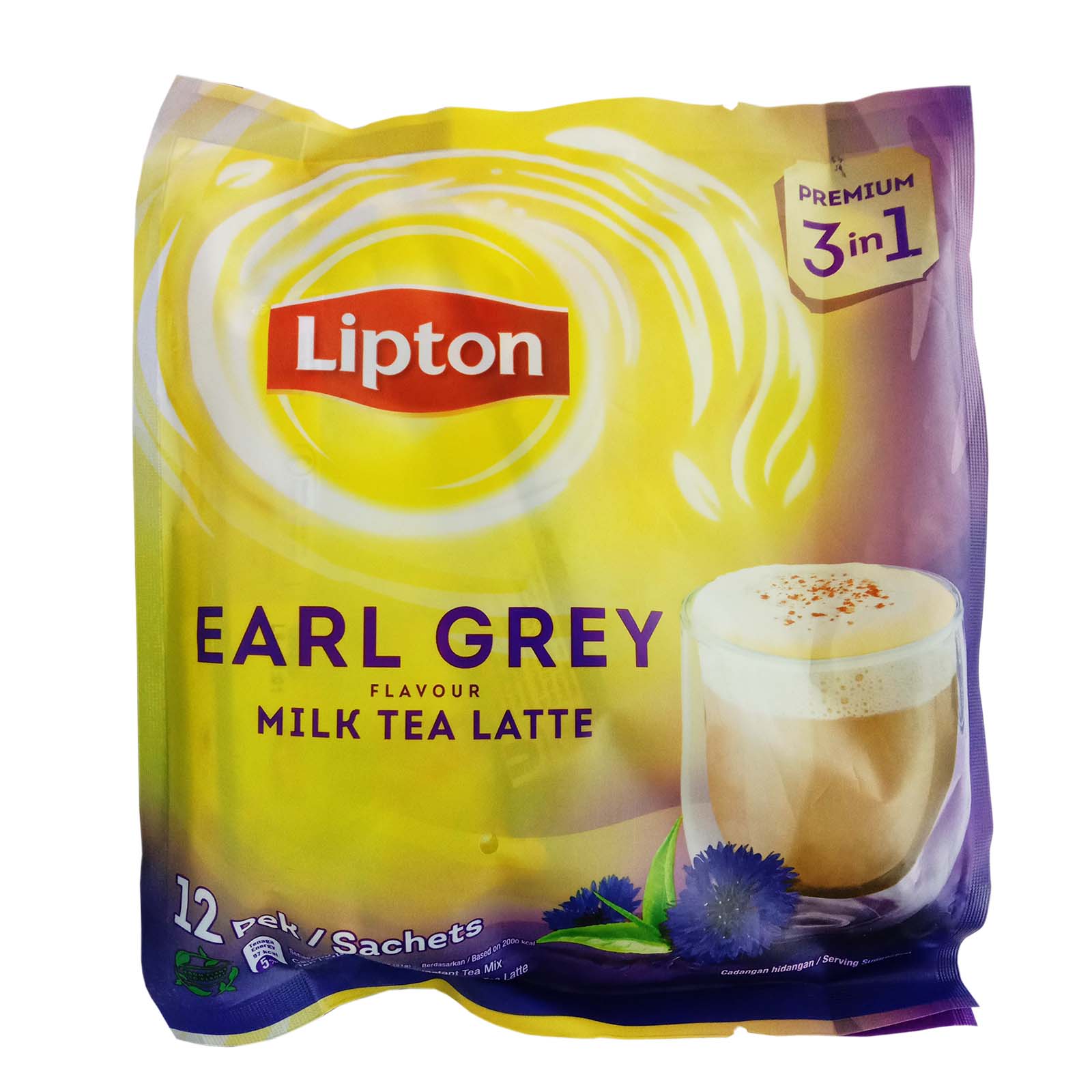Lipton 3 in 1 Earl Grey Milk Tea Latte 21g x 12 – Jaya Grocer