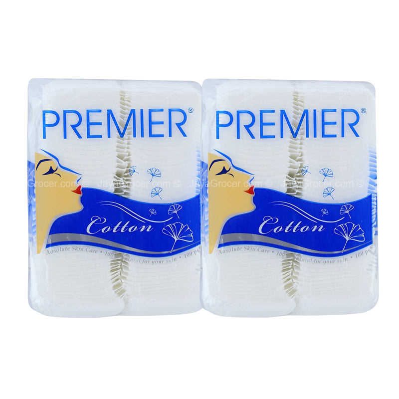 Premier Facial Cotton 100s x 2