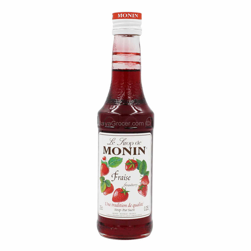 Monin Strawberry Syrup 250ml