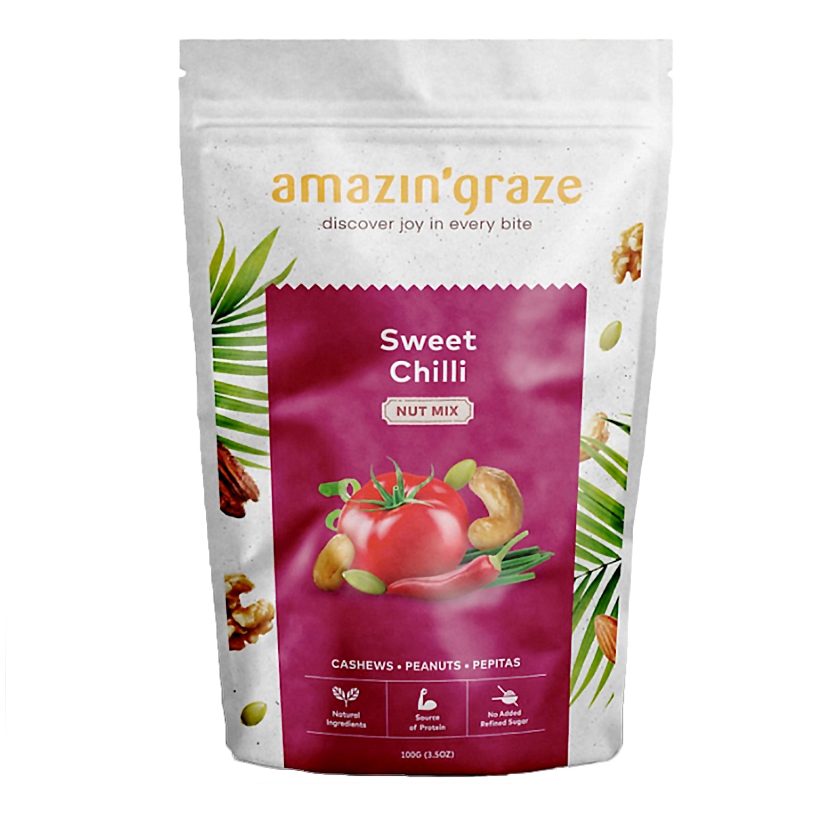 Amazin' Graze Sweet Chilli Nut Mix 100g