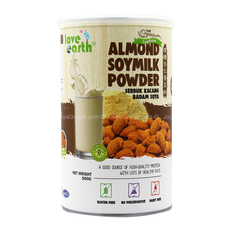 Love Earth Organic Soymilk Powder 500g