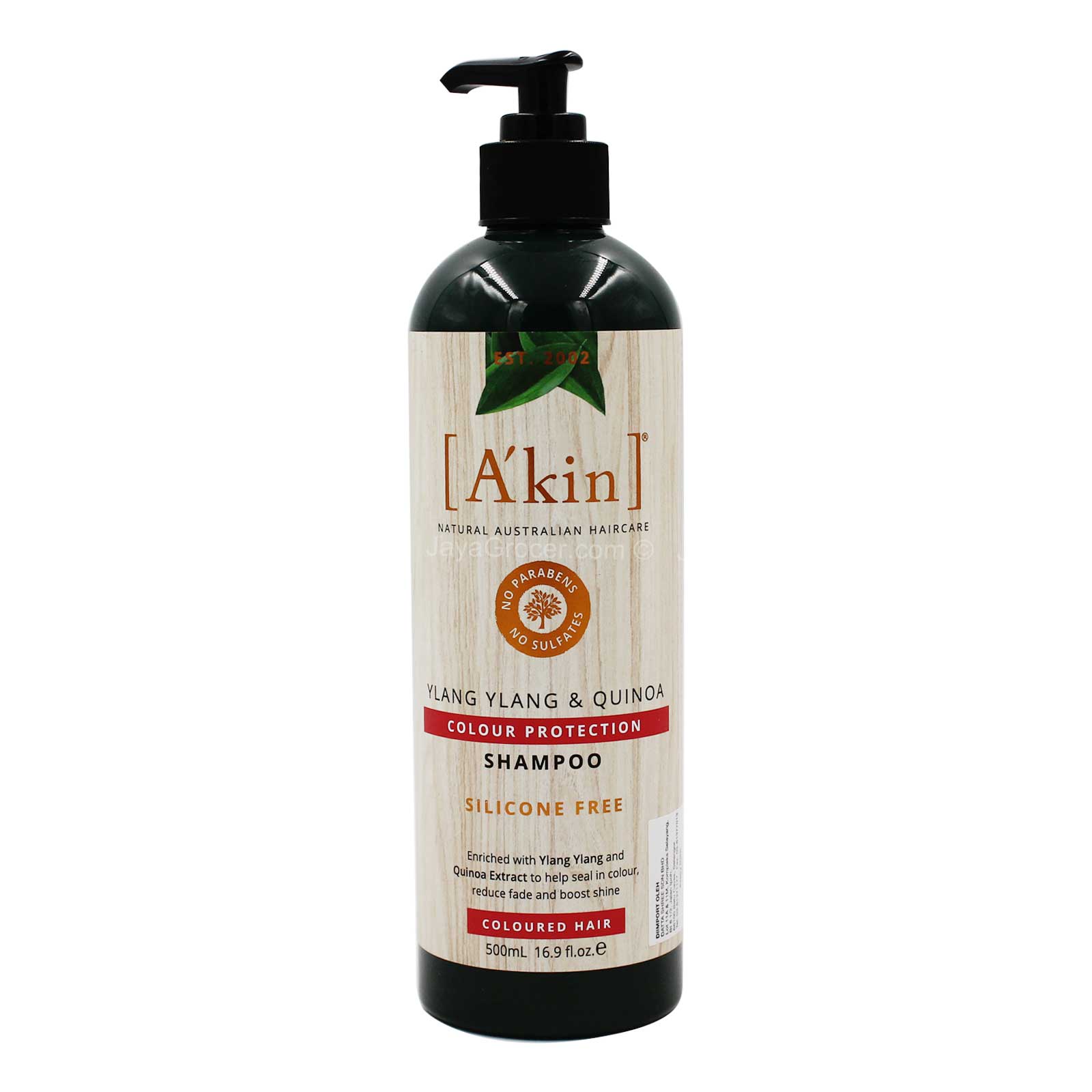 Akin Colour Protection Ylang Ylang & Quinoa Shampoo 500ml