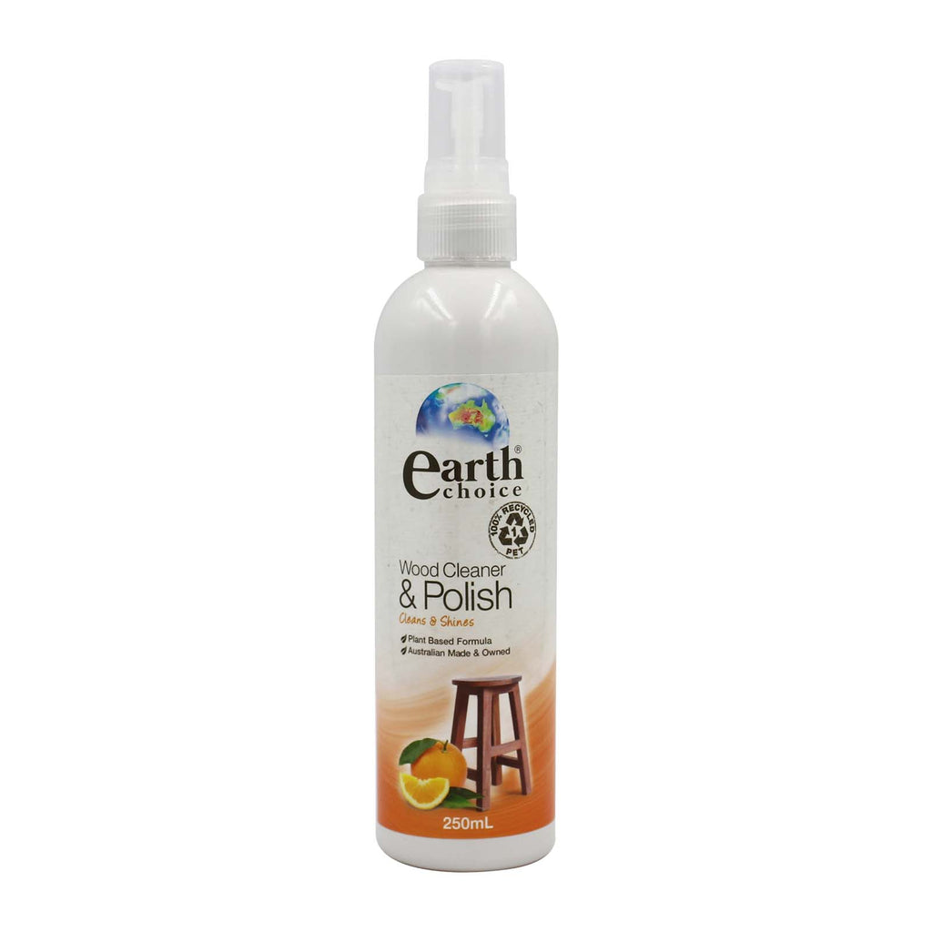 Earth Choice Wood Cleaner & Polish Orange Scent 250ml