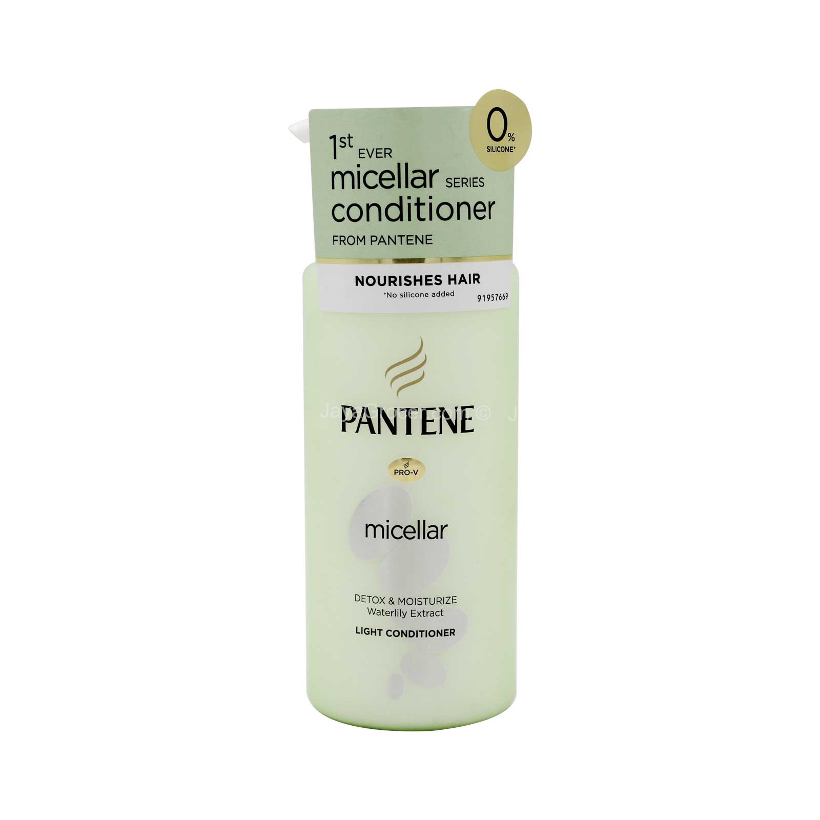 Pantene Micellar Detox & Moisturize Waterlily Extract Light Conditioner 300ml