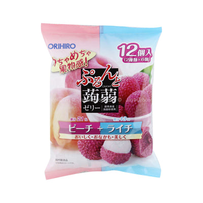ORIHIRO K/YAKU JELLY P/PEACH &LYCHEE 12P
