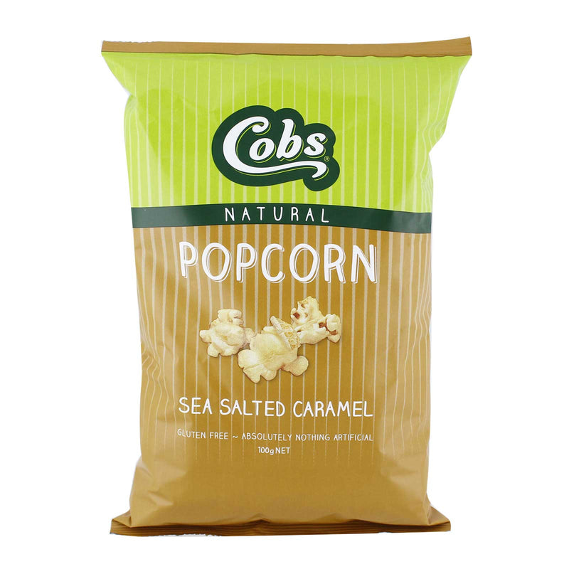 Cobs Natural Popcorn Sea Salted Caramel 100g