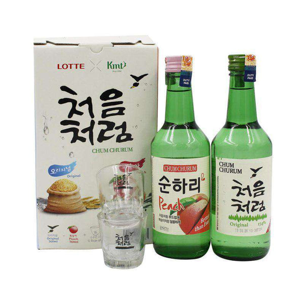 Chum Churum Value Pack (Original & Peach) 360ml x 2