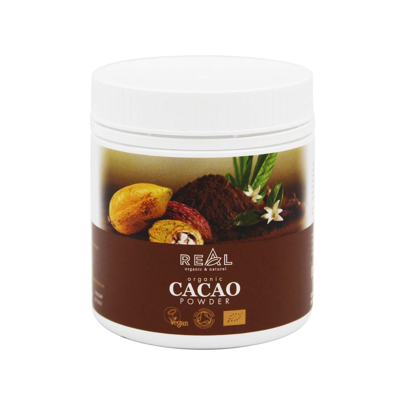 Real Organic Cacao Powder 180g