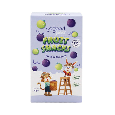 Yogood Junior Fruit Snacks Apple & Blueberry 50g