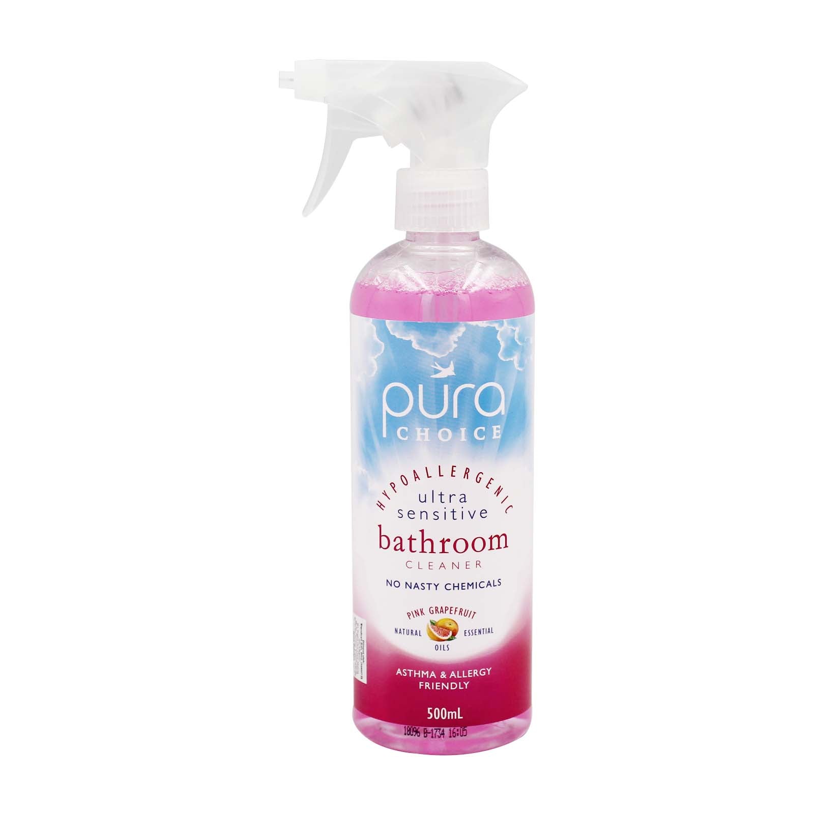 Pura Choice Pink Grapefruit Bathroom Cleaner 500ml
