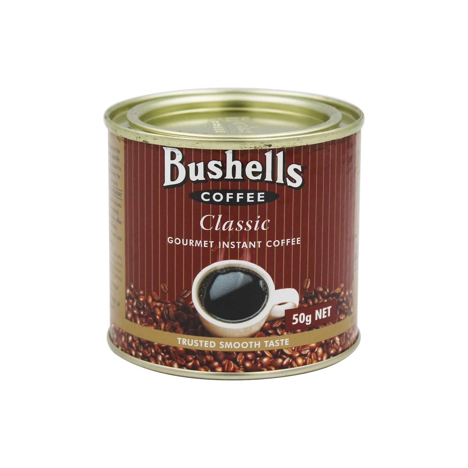 Bushells Coffee Classic Gourmet Instant Coffee 50g – Jaya Grocer ...