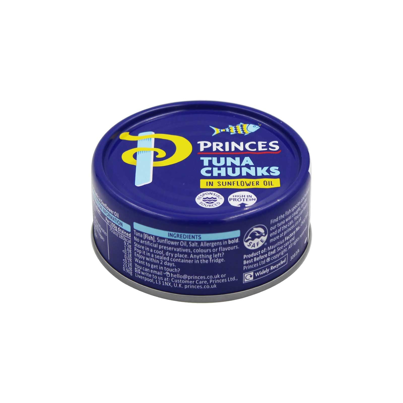Princes Tuna Chunks in Sunflower Oil 145g