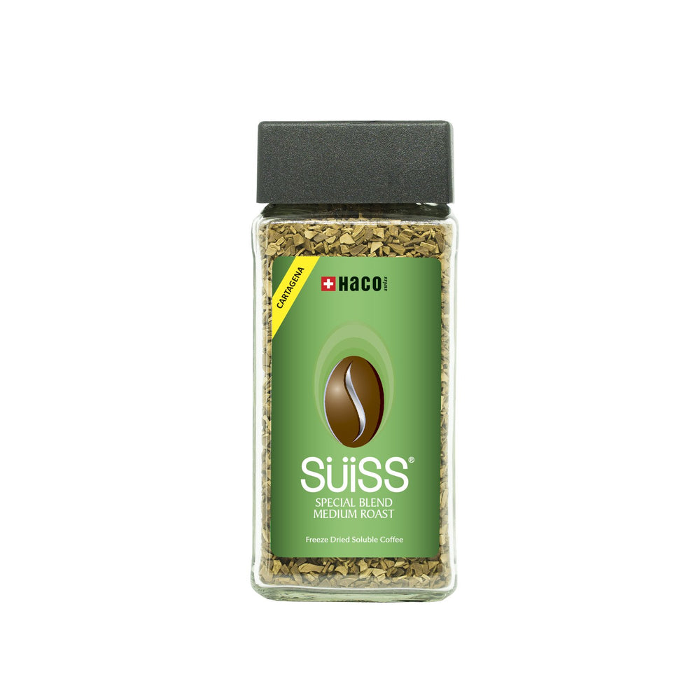 Haco Suiss Special Blend Medium Roast Freeze Dried Coffee 100g