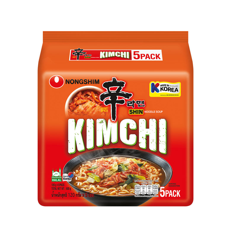Nongshim Kimchi Ramyun Instant Noodle 120g
