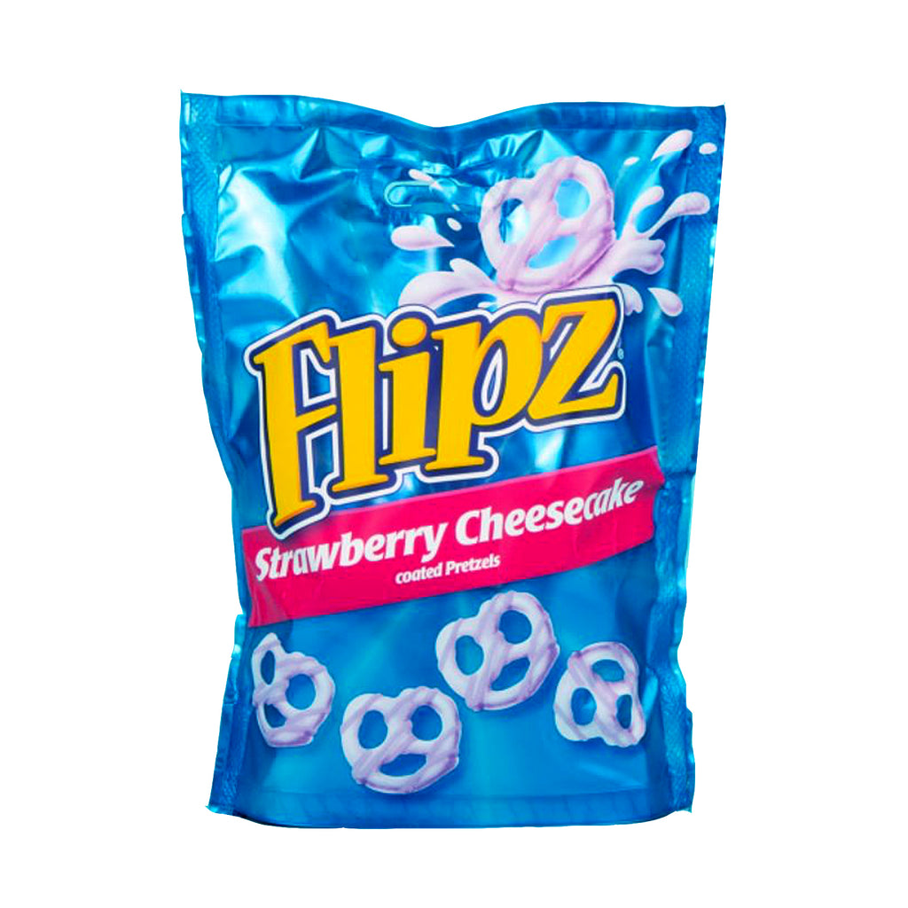 Flipz Strawberry Cheesecake Coated Pretzels 90g