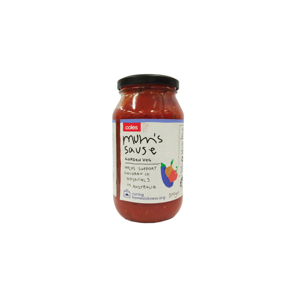 Coles Mum's Sauce garden Vegetables 500g