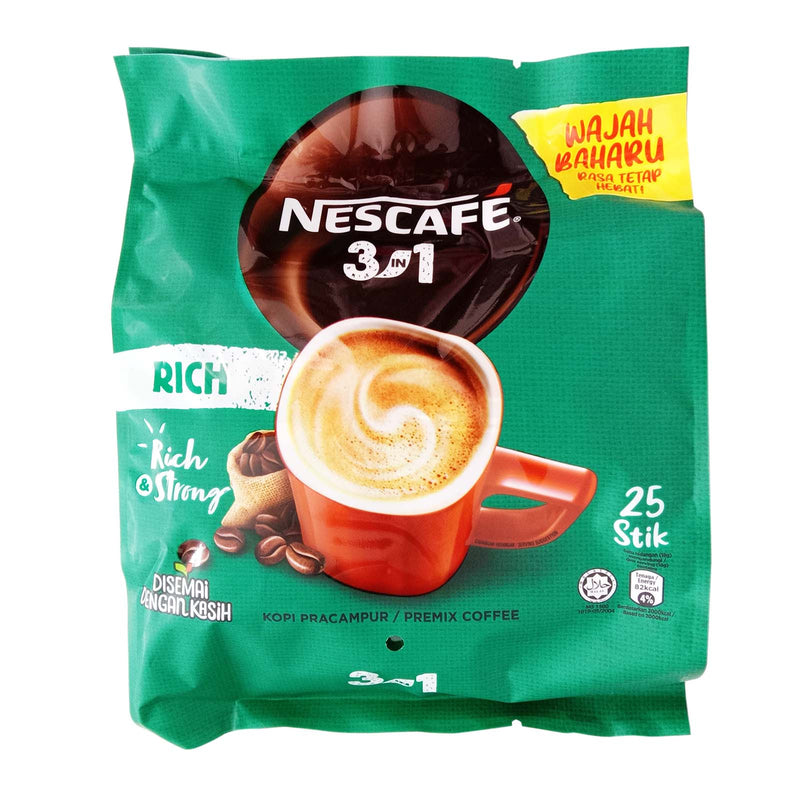 Nescafe 3 in 1 Rich Instant Coffee 18g x 25