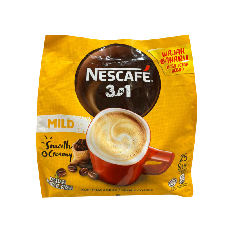 Nescafe Blend & Brew Mild 3 in 1 Instant Coffee 18g x 25