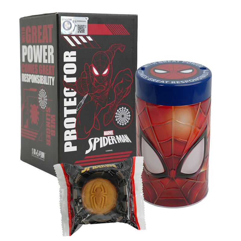 Hong Kong Mei Xin Spiderman Tokachi Mooncake (Red Bean) 45g x 4