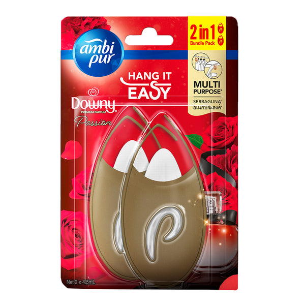 Ambi Pur Small Space Freshener Downy Passion 4.5ml x 2