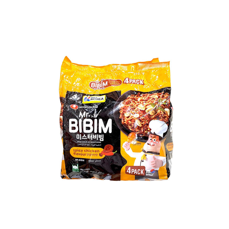 Nongshim Mr.Bibim Spicy Chicken 148g x 4