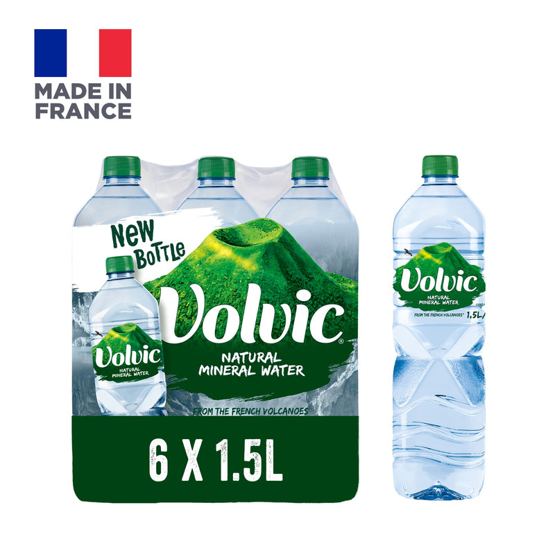 Volvic Mineral Water 1.5L x 6