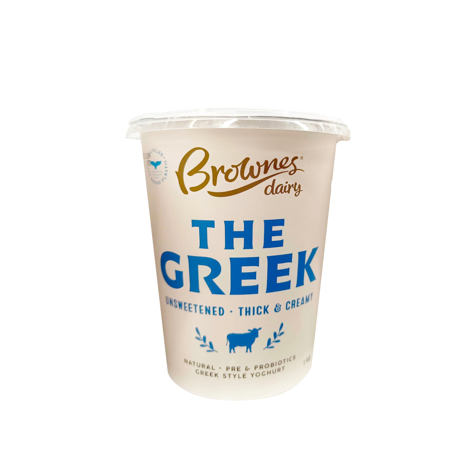 Brownes Greek Style Yoghurts 1kg